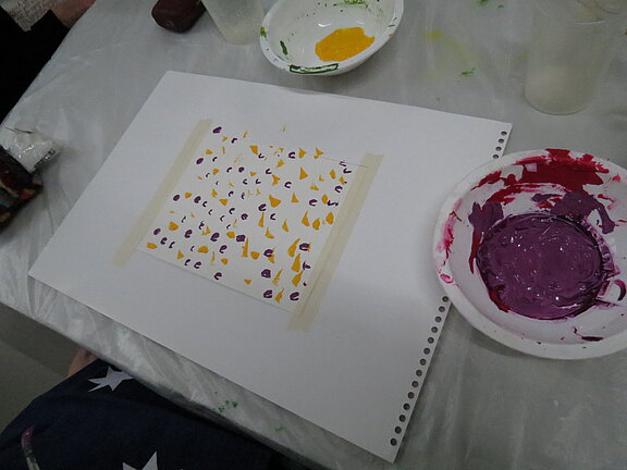 Malen im Alterszentrum